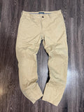 Aeropostale Men's Tan and Cream Trousers