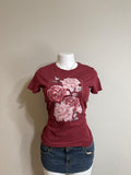 💖 Aeropostale Classic Crew Floral Graphic Tee 💖