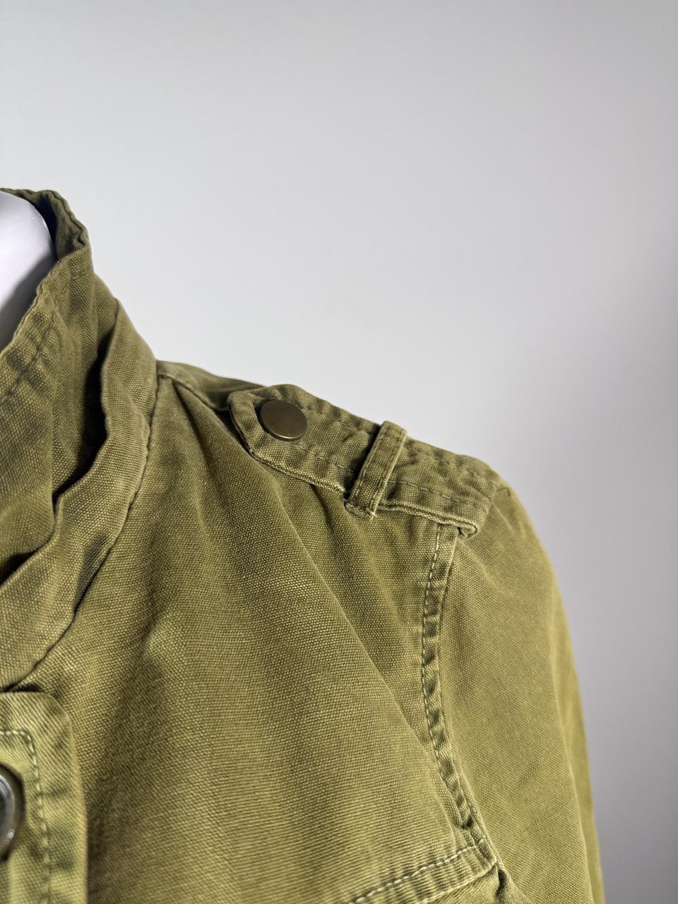 Forever 21 Olive Utility Military Jacket