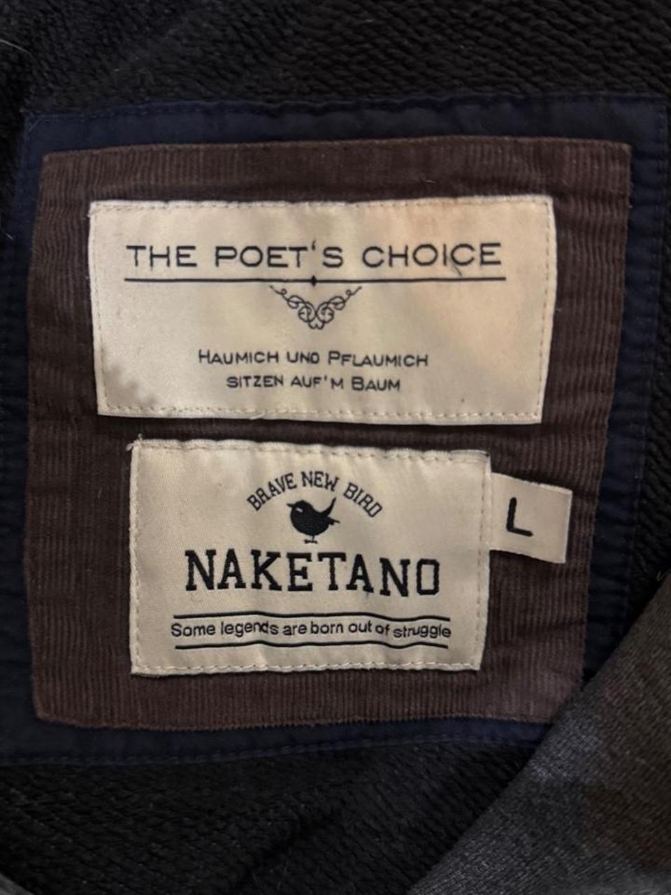 Naketano Women's Grey and Green Hoody