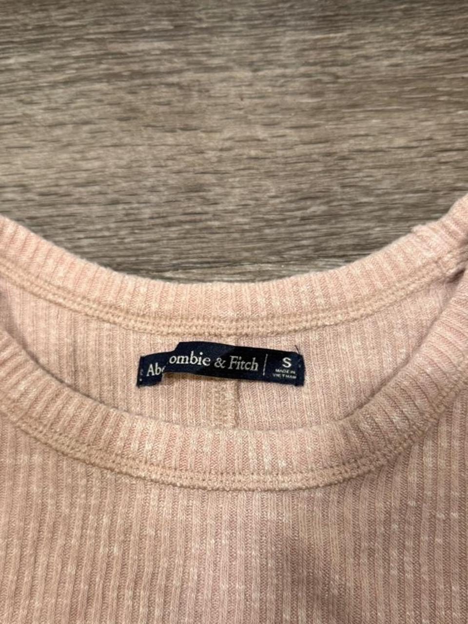 🤍 Vintage Abercrombie & Fitch Ribbed Knit Baby Tee 🤍