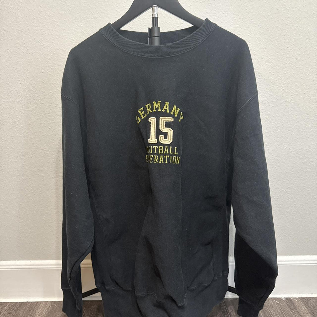 Men's Black and Grey Sweatshirt