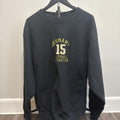 Men's Black and Grey Sweatshirt