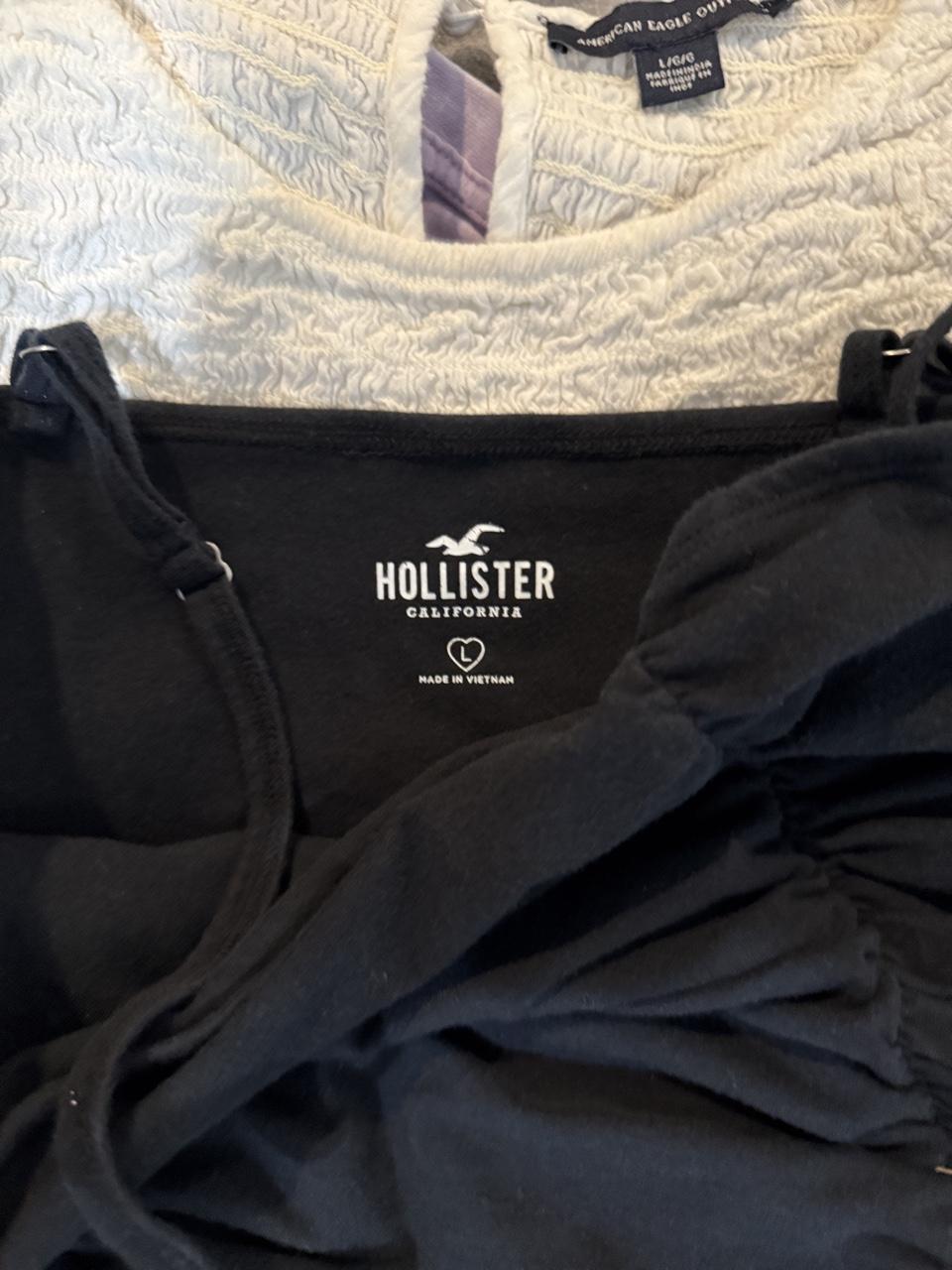Hollister Co. Women's Black Vests-tanks-cami
