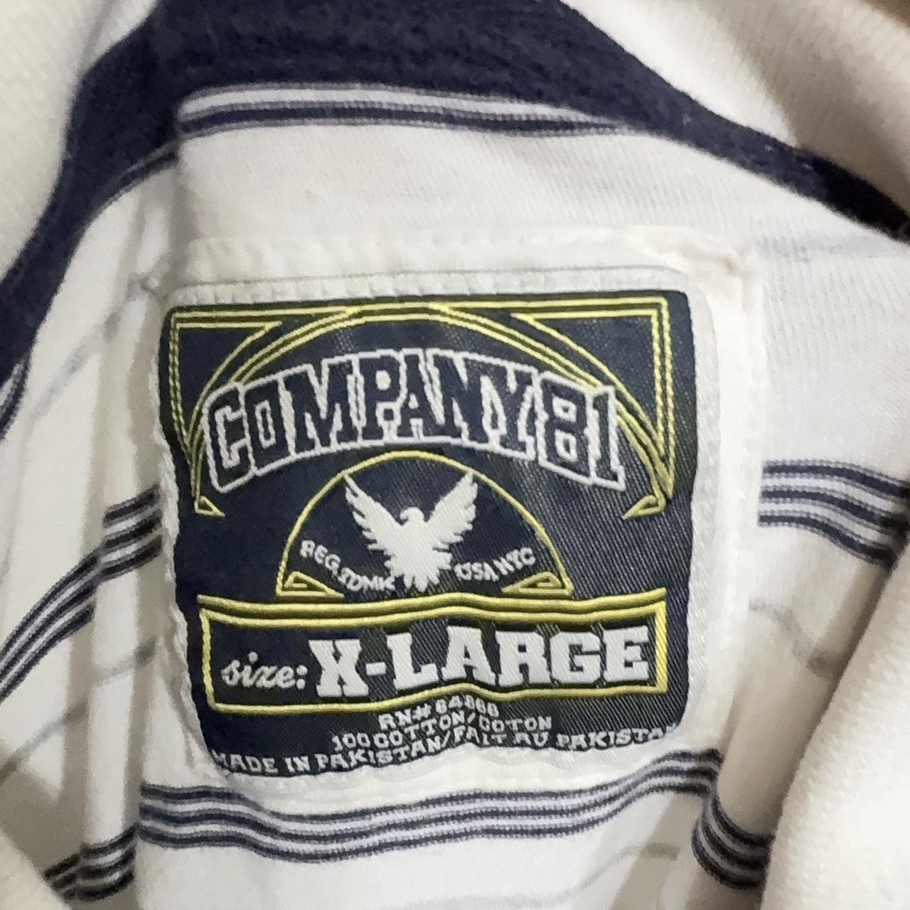 Men's White and Multi Polo-shirt