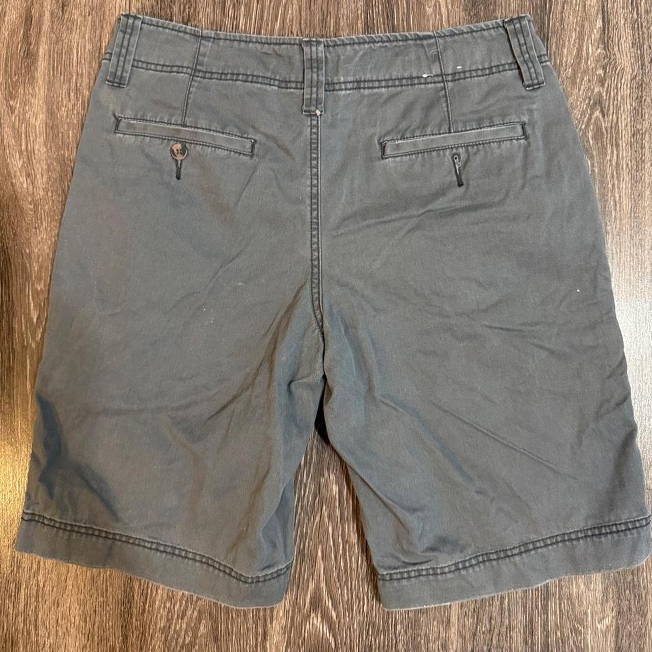 Mossimo Men's Grey and Green Shorts