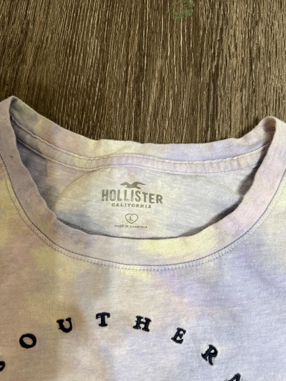 Hollister Co. Women's Multi and Purple Tshirt