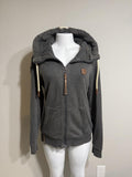 Naketano Women's Grey and Green Hoody