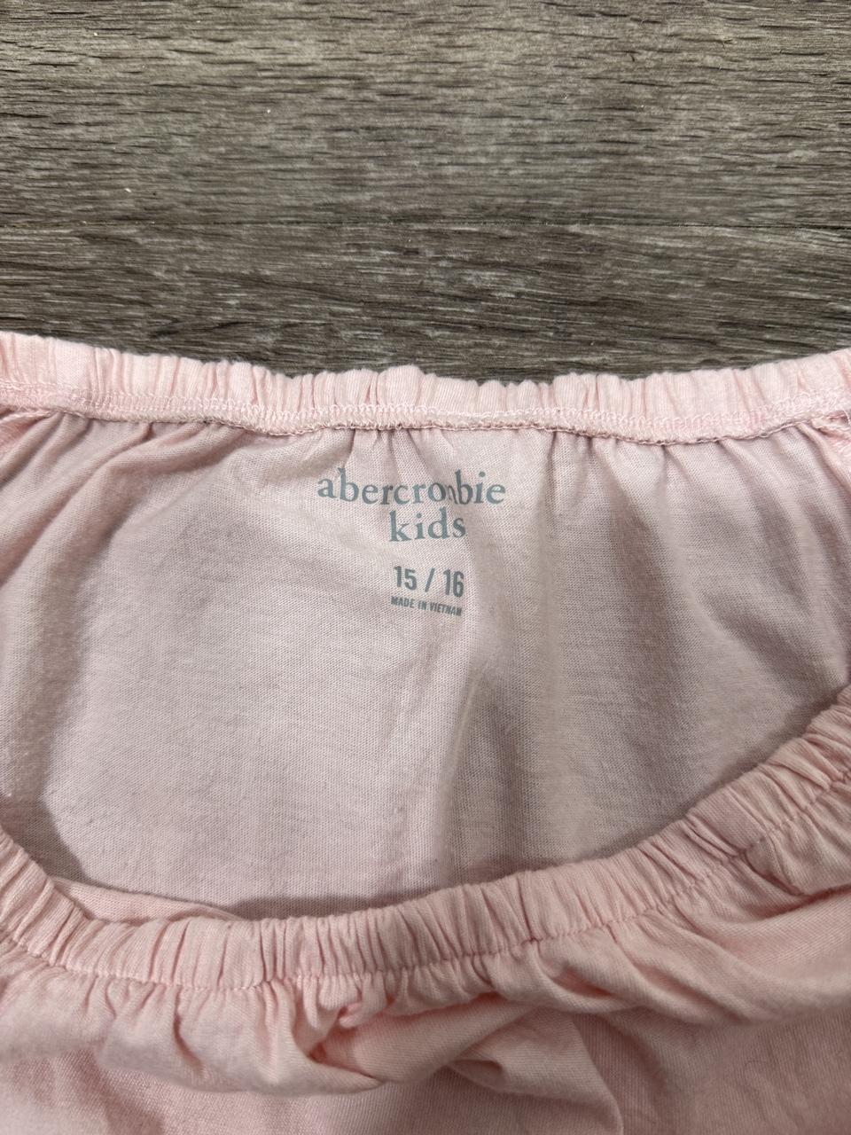 🩷 Abercrombie Kids Pink & Blue Ombre Tee 🩵