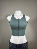 💚 American Eagle Green Cropped Tank Top 💚