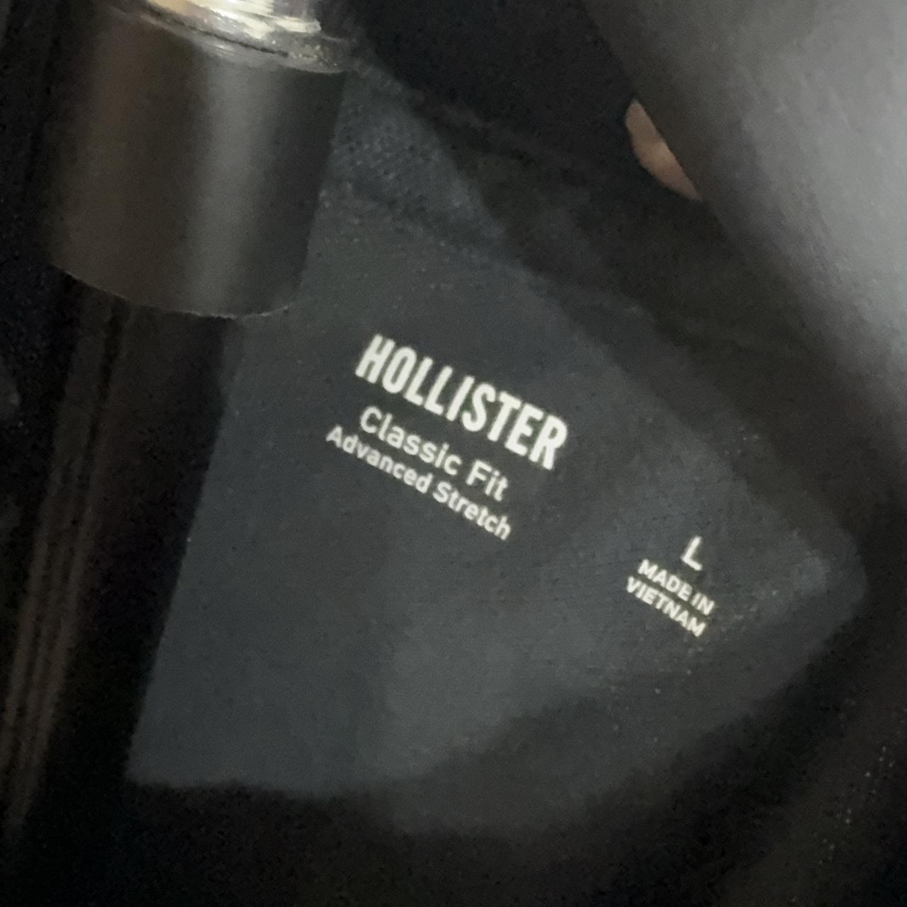 Hollister Co. Men's Black Polo-shirt