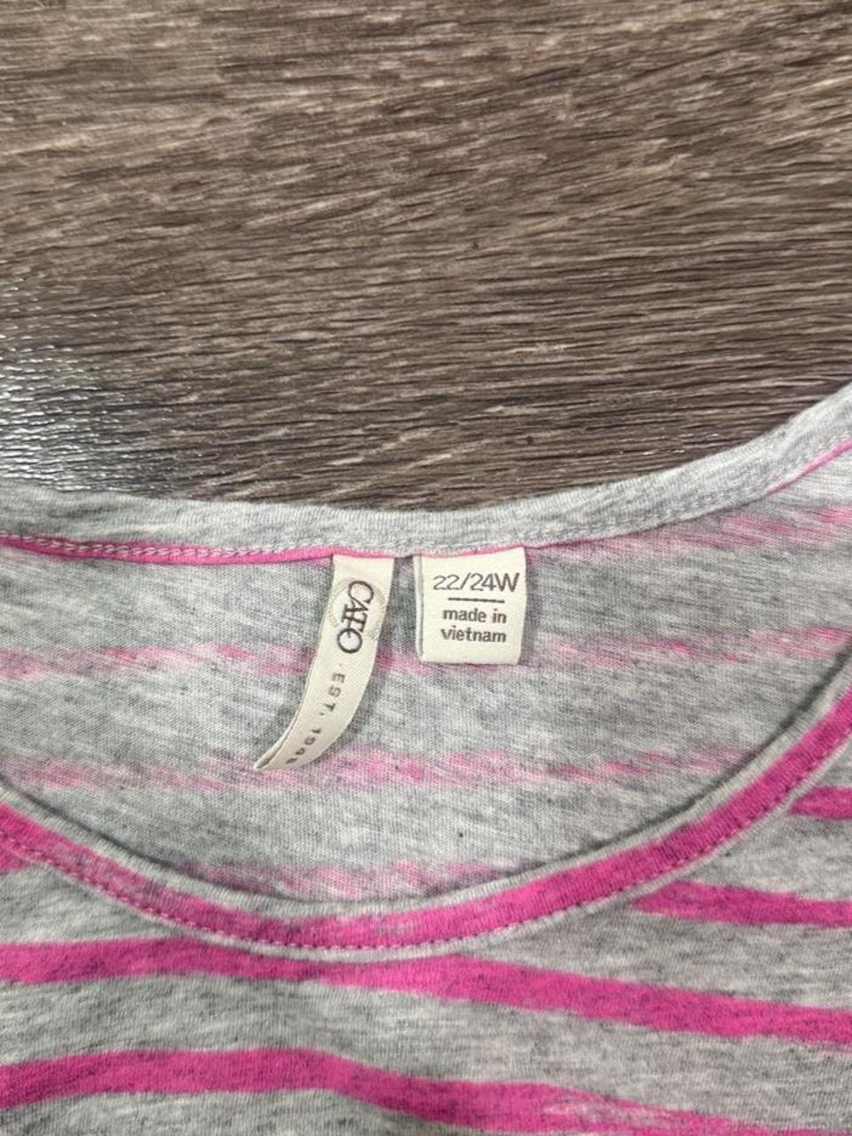 Y2K Cato Cold Shoulder Striped Top