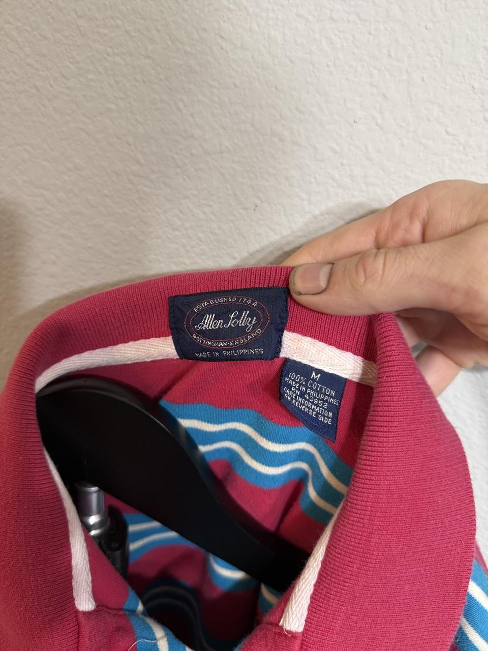 Men's Multi and Red Polo-shirt