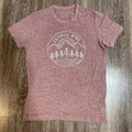 Aeropostale Men's Pink and Red Shirt