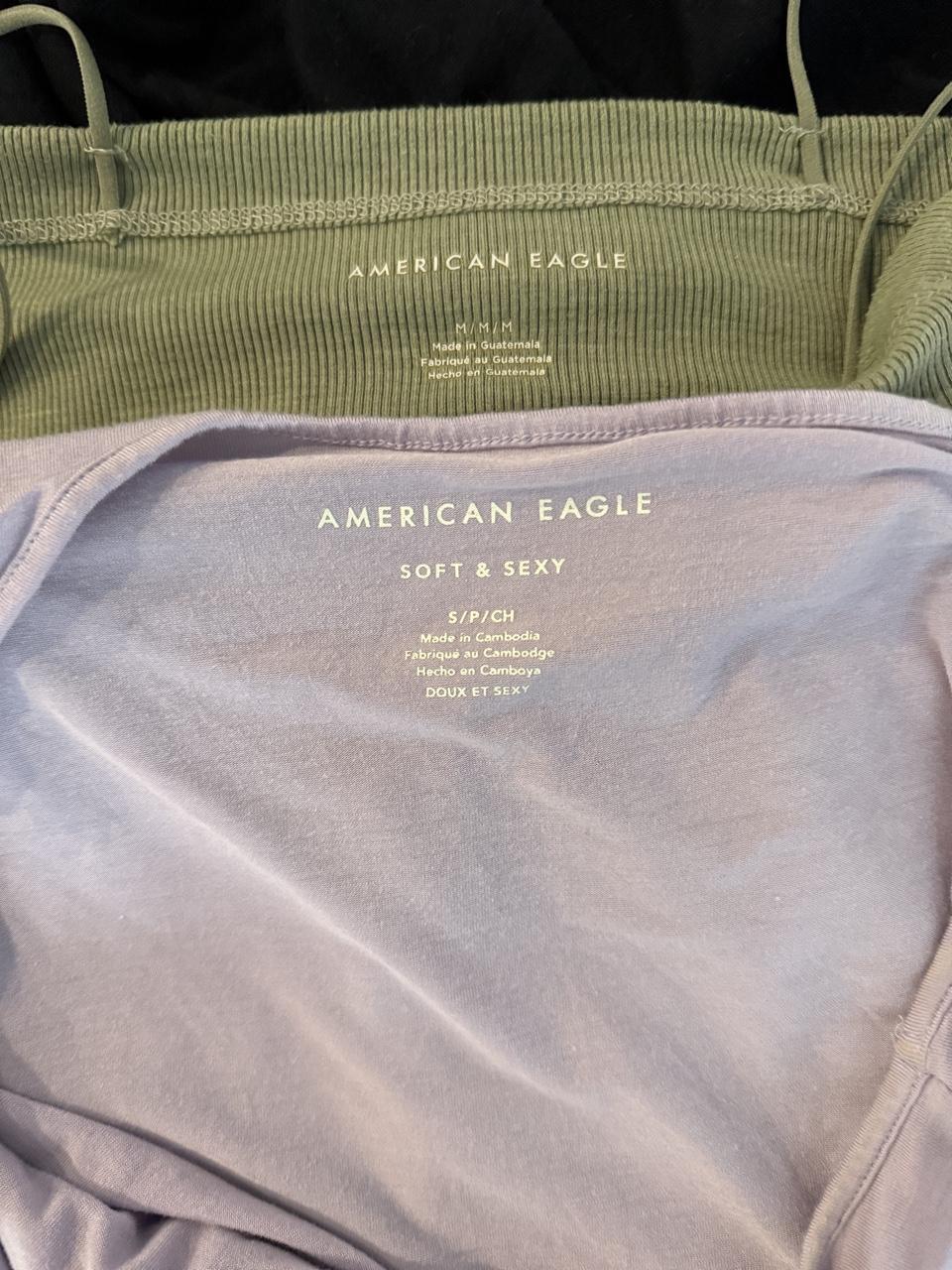 Y2K American Eagle Soft & Sexy Lace Trim Cami